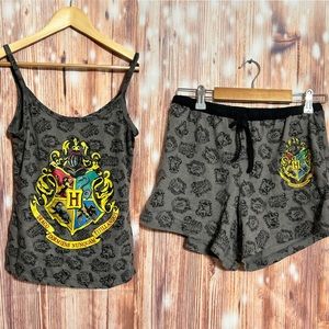 Hogwarts Tank Top and Shorts Lounge Set
